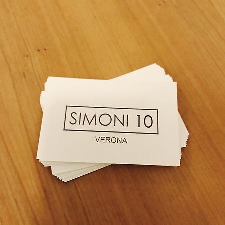 Simoni 10 Hotel Verona Exterior foto